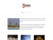 Tablet Screenshot of 35thstreetpartners.com